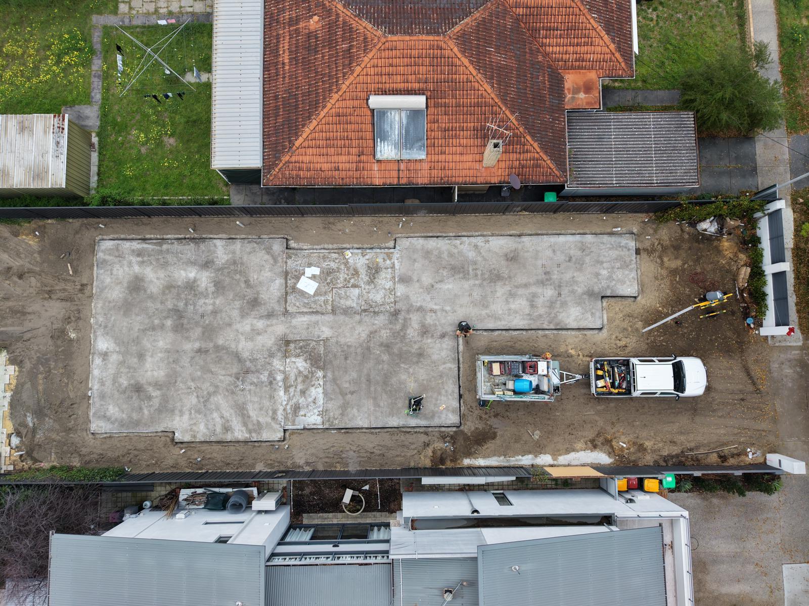 CCM Mt Hawthorn aerial build site photo 1